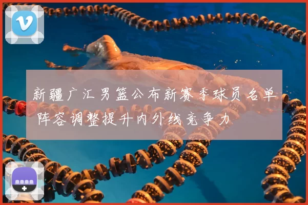 新疆广汇男篮公布新赛季球员名单 阵容调整提升内外线竞争力